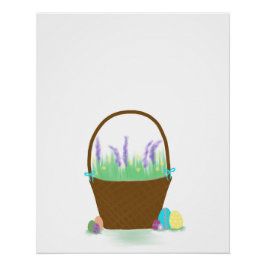 Póster Easter Basket
