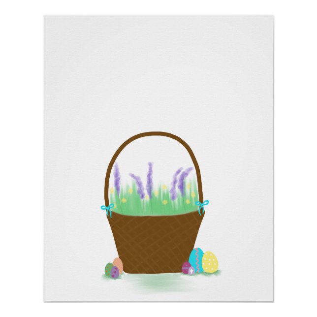 Póster Easter Basket (Frente)