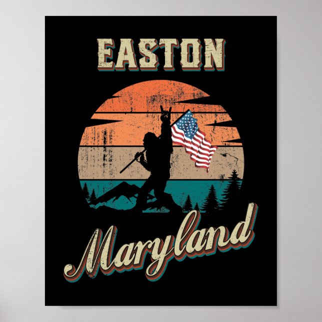 Poster Easton Maryland (Frente)