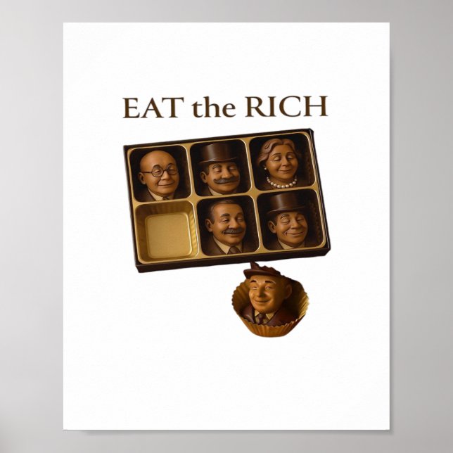 Poster Eat The Rich Classic (Frente)