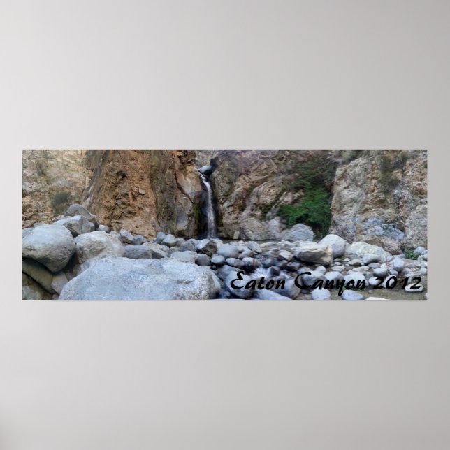 Poster Eaton Canyon 2012 (Frente)