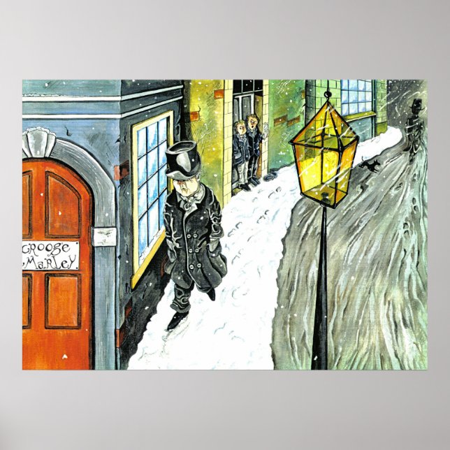 Poster Ebenezer Scrooge (Frente)