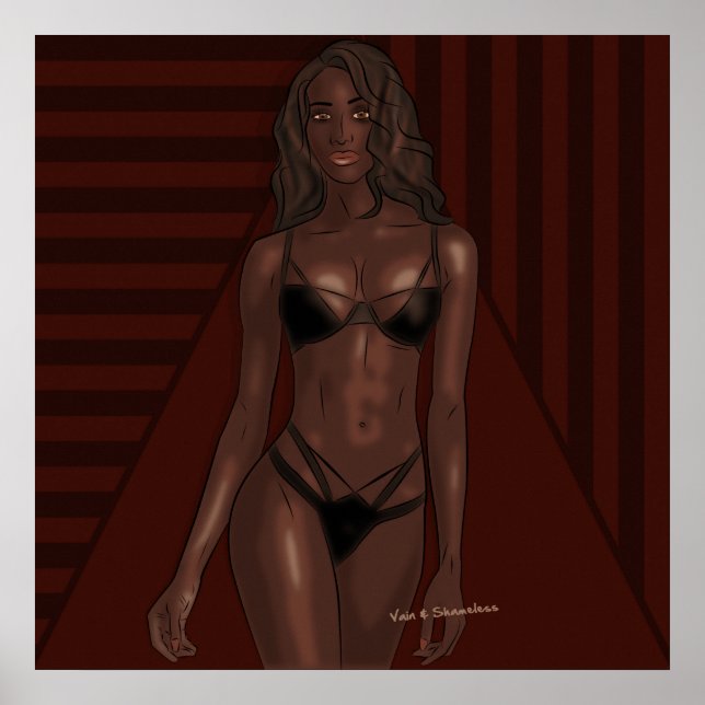 Póster Ebony Eyes (Frente)