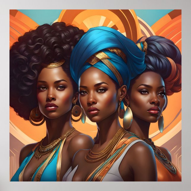 Poster Ebony II (Frente)