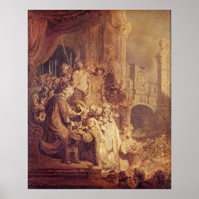 Póster Ecce Homo, 1634 (Frente)