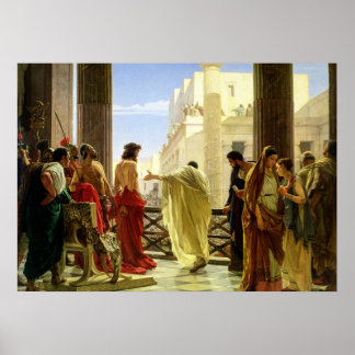 Poster Ecce Homo de Antonio Ciseri