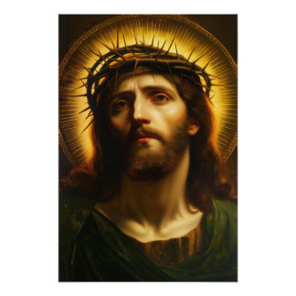 Póster Ecce Homo | Jesus Christ with Crown of Thorns