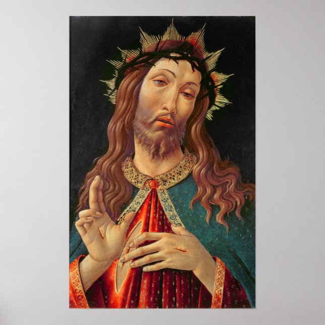 Póster Ecce Homo, ou The Redeemer, c.1474 (Frente)
