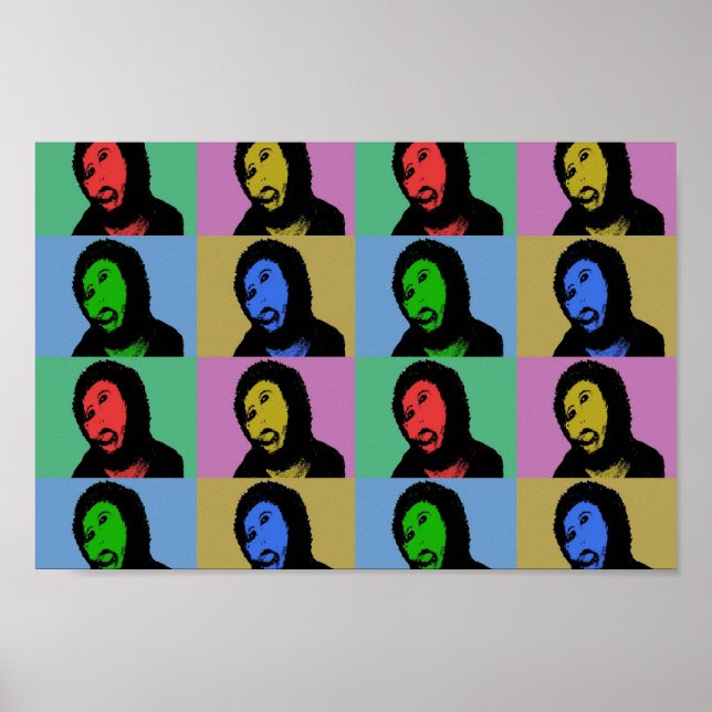 Poster Ecce homo pop art (Frente)