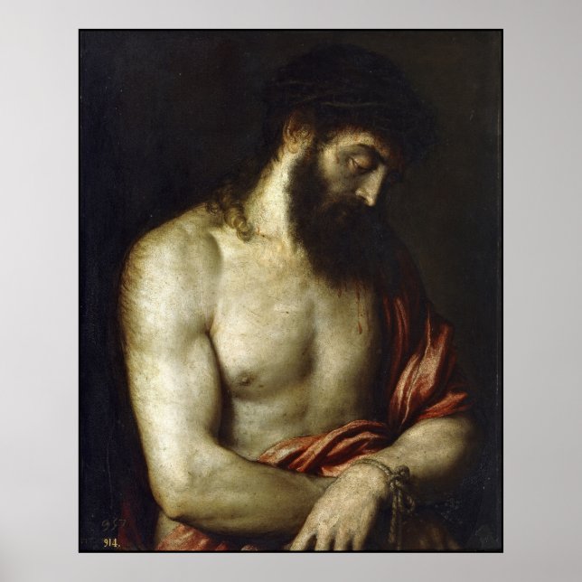 Poster Ecce Homo - Titian - 1547 (Frente)