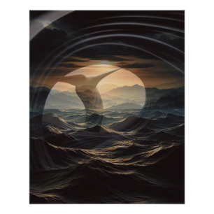 Póster Eclipse do Abismo