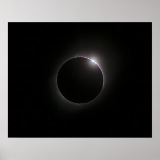 Poster Eclipse Solar 2017 - Miçangas de Bailey