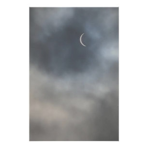 Póster Eclipse Solar 2024 astronomia espacial lua moderna