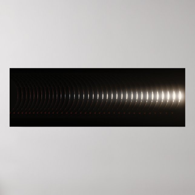 Poster Eclipse Solar 2024 - Corona (Frente)