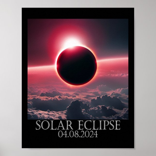 Poster Eclipse Solar abril de 2024 04.08.24 (Frente)