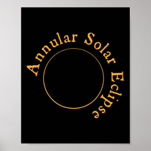 Poster Eclipse Solar Anular