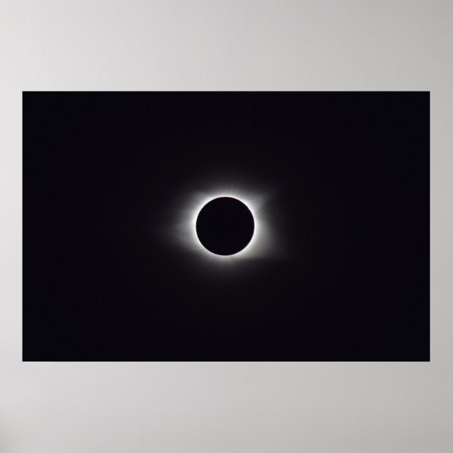 Poster Eclipse Solar de 2017 (Frente)