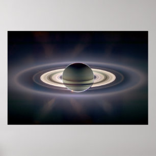 Poster Eclipse solar de Saturn