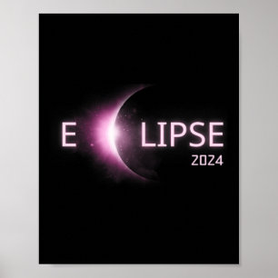Poster Eclipse Solar Total 2024 Eclipse Solar Total 4.