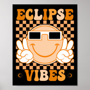 Poster Eclipse Solar Total Viba Camisa Para Meninas Com