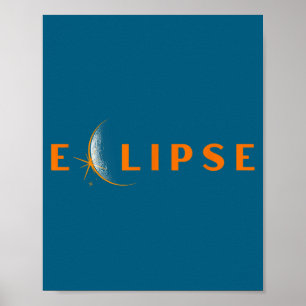 Poster Eclipse Universal Total Lunar Eclipse Solar Total