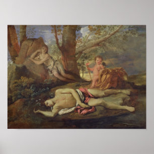 Póster Eco e narciso