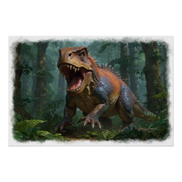 Póster Ecologia Diária Tyrannosaurus