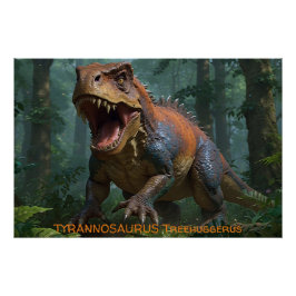 Póster Ecologia Diária Tyrannosaurus