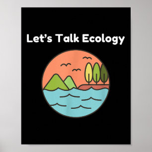 Poster Ecologista Funny Ecologist Proteção Ambiental L