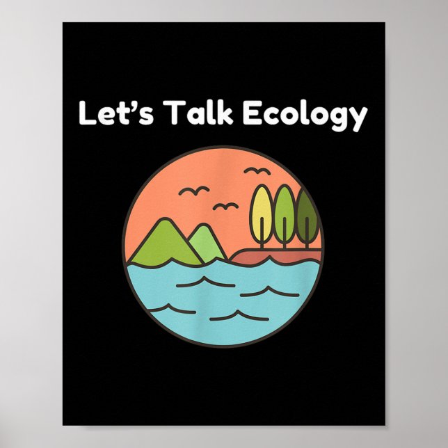 Poster Ecologista Funny Ecologist Proteção Ambiental L (Frente)