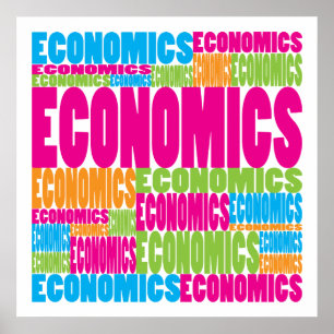 Poster Economia Colorida