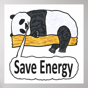 Poster Economize energia