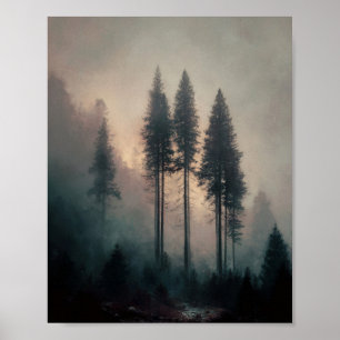 Poster Ecos da Floresta Silenciosa: Altos Sentinelas Envo