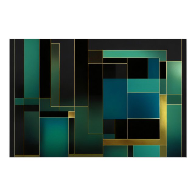 Póster Ecos da Geometria (Frente)