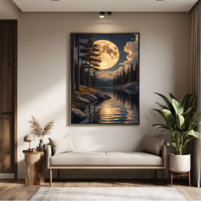 Poster Ecos da Lua Dourada (Criador carregado)