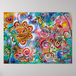 Poster Ecos da Taino e da Unidade da Luz e da Felicidade