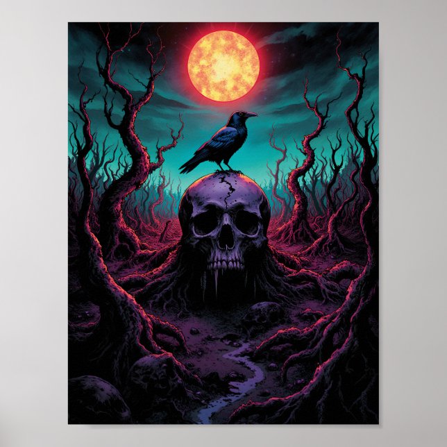 Poster Ecos de um Horizonte Esquecido (Frente)