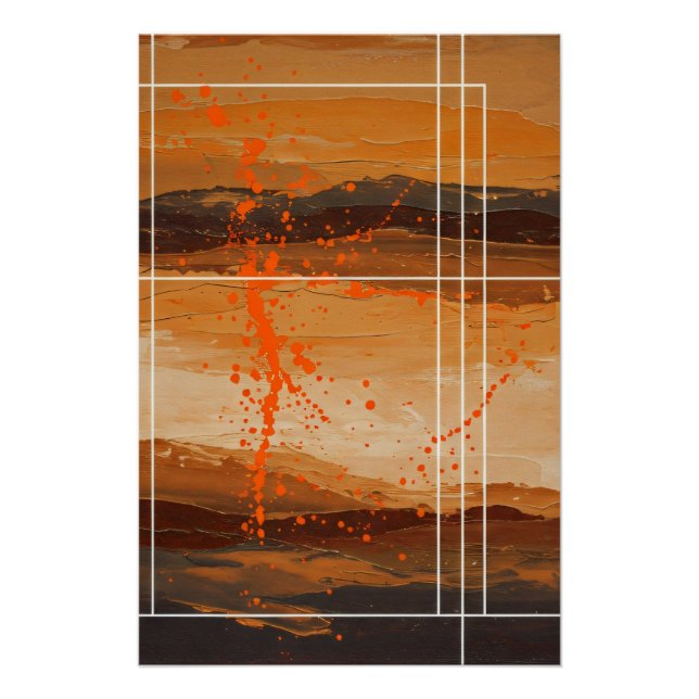 Póster Ecos do Deserto (Frente)