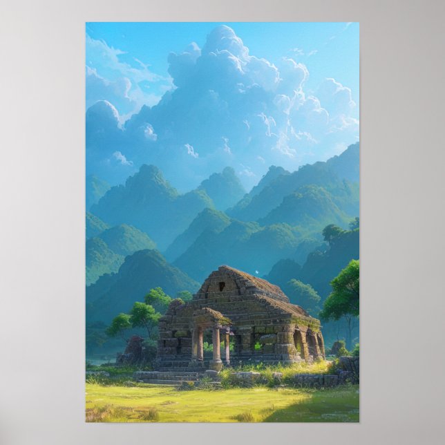 Poster Ecos do Passado (Frente)