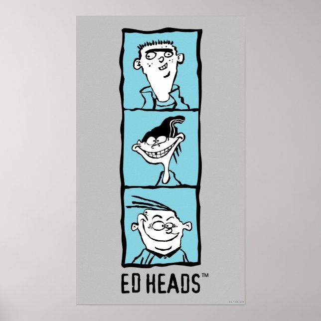 Poster Ed, Edd, n Eddy - Ed Head (Frente)