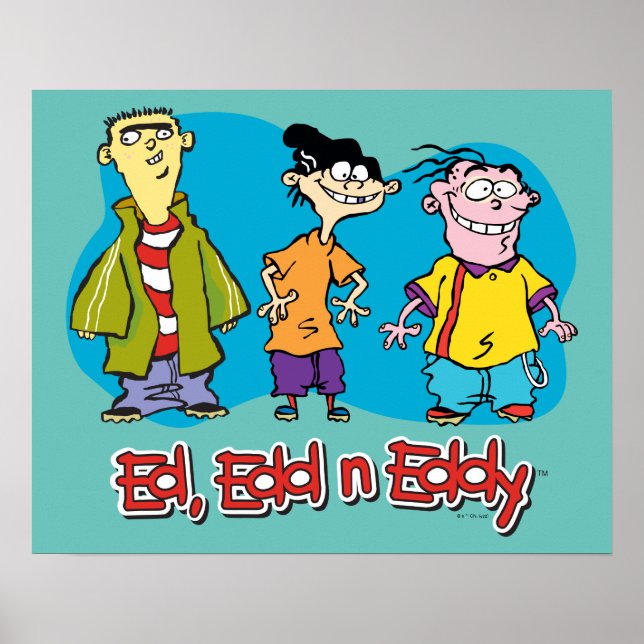 Poster Ed, Edd, n Eddy Smiling (Frente)