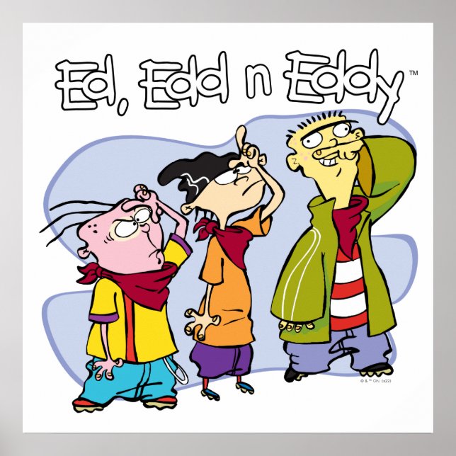 Poster Ed, Edd, Sinais de Mão Eddy (Frente)