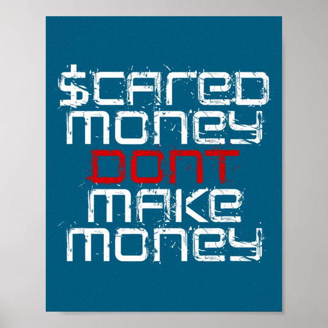 Poster Ed Money Don't Make Money  (Frente)