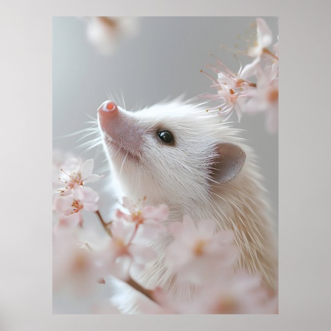 Poster Edema Adorável Entre As Lossóis De Primavera (Frente)