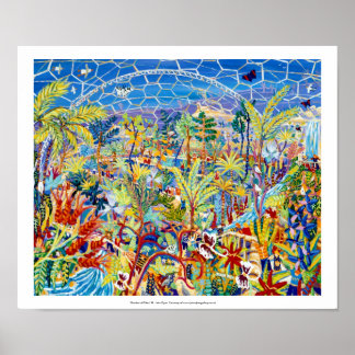 Póster Eden Project de John Dyer