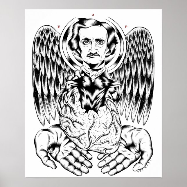 Poster Edgar Allan Poe (Frente)