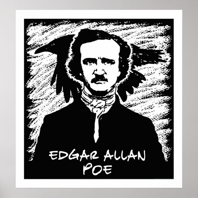 Póster Edgar Allan Poe (Frente)