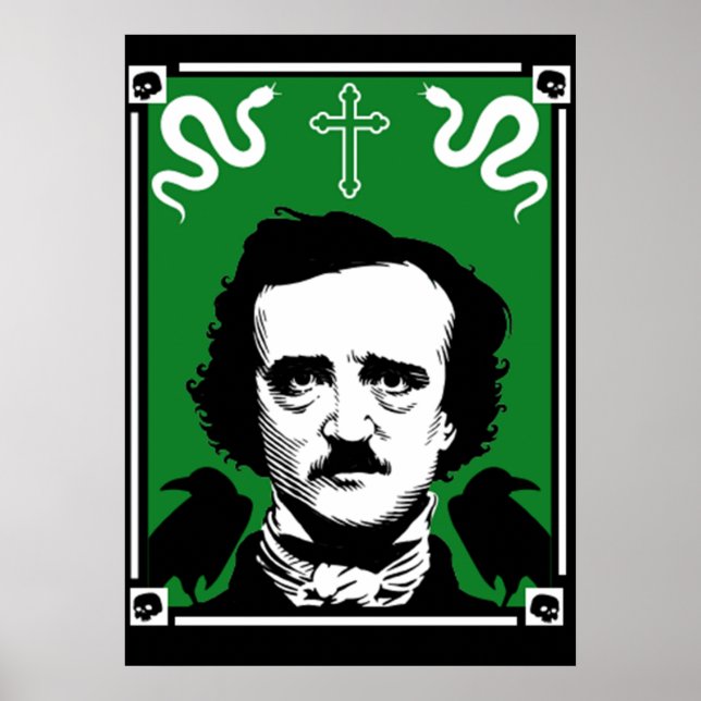 Poster Edgar Allan Poe Original (Frente)