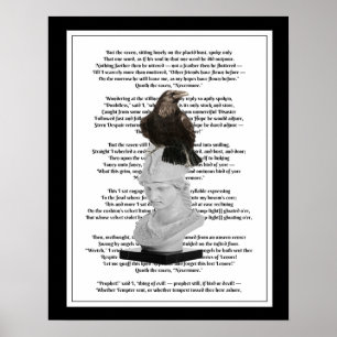 Póster Edgar Allen Poe O Poema De Raven
