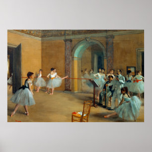 Poster Edgar Degas A Dança Foyer na Ópera